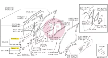 NISSAN 00922-50610 - RING-SNAP