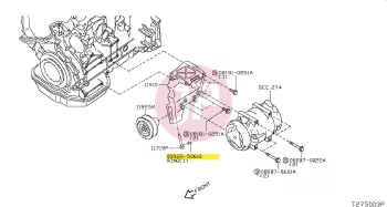 NISSAN 00922-50610 - RING-SNAP