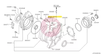 NISSAN 00931-2121A - Oil Filler Plug