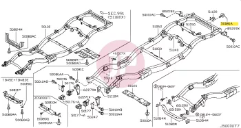 NISSAN 01111-00183 - BOLT HOOK