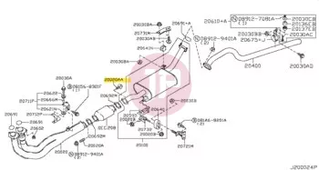 NISSAN 01115-00221 - BOLT