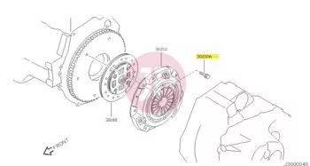 NISSAN 01121-00772 - BOLT