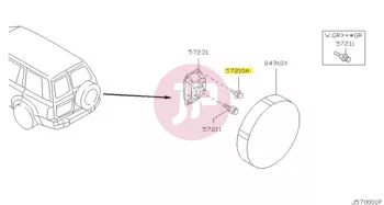 NISSAN 01121-01433 - BOLT-HEX