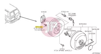 NISSAN 01121-01433 - BOLT-HEX