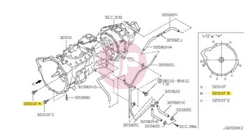 NISSAN 01121-06411 - Engine to Transmission Bolt