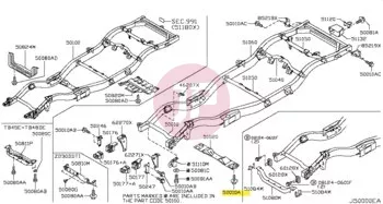 NISSAN 01121-06491 - BOLT