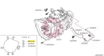 NISSAN 01121-07211 - BOLT-TRANSMISSI