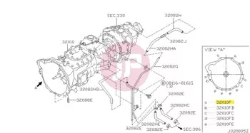 NISSAN 01121-07211 - BOLT-TRANSMISSI