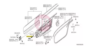 NISSAN 01121-07261 - Csavar
