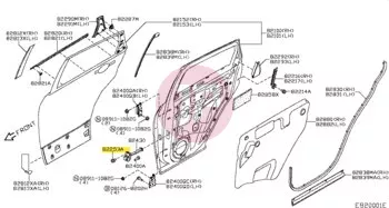NISSAN 01121-07261 - Csavar