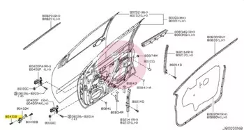 NISSAN 01121-07261 - SCREW