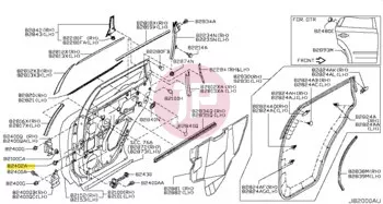 NISSAN 01121-07261 - SCREW