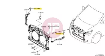 NISSAN 01121-N6051 - BOLT