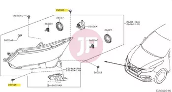 NISSAN 01121-N6051 - BOLT