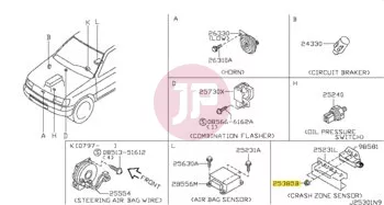 NISSAN 01221-00361 - NUT