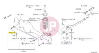 NISSAN 01225-00131 - NUT