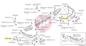 NISSAN 01241-00173 - Lemezanya