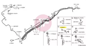 NISSAN 01281-00821 - Csavar fogadó patent