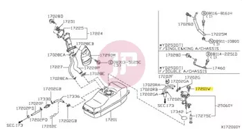 NISSAN 01436-00291 - SCREW