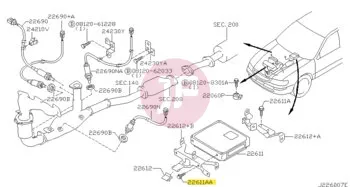 NISSAN 01436-00291 - Tankműszer csavar