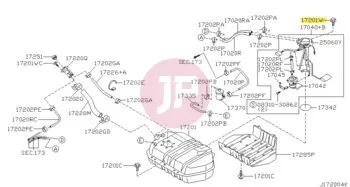 NISSAN 01436-00291 - SCREW