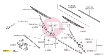 NISSAN 01436-00921 - Csavar