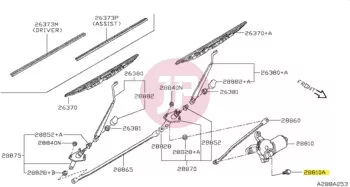 NISSAN 01436-00921 - Csavar