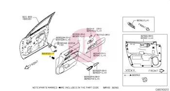 NISSAN 01451-00581 - SCREW