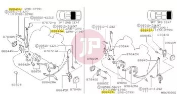 NISSAN 01451-00801 - SCREW TAPP
