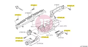 NISSAN 01466-00022 - SCREW