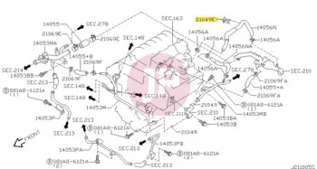 NISSAN 01552-00871 - CLIP