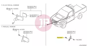 NISSAN 01553-01583 - CLIP