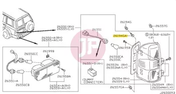 NISSAN 01553-02903 - CLIP
