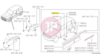NISSAN 01553-02903 - CLIP