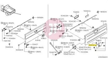 NISSAN 01553-02913 - CLIP