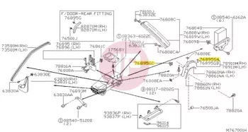 NISSAN 01553-02913 - CLIP