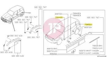NISSAN 01553-02923 - CLIP