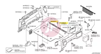 NISSAN 01553-05363 - CLIP