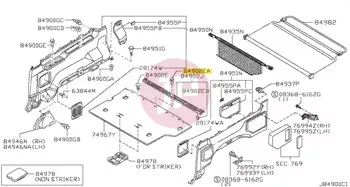 NISSAN 01553-05363 - CLIP