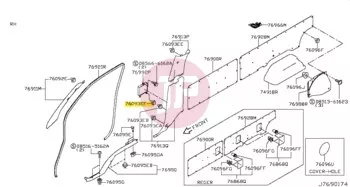 NISSAN 01553-05933 - CLIP