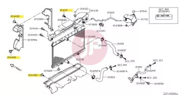 NISSAN 01553-05933 - CLIP