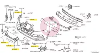 NISSAN 01553-05933 - CLIP