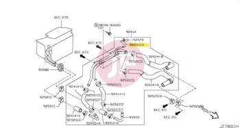 NISSAN 01555-00791 - CLIP