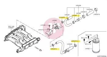 NISSAN 01558-00401 - CLIP