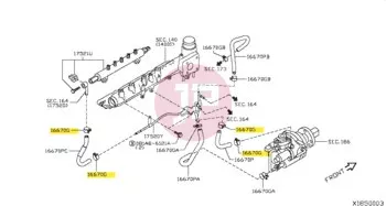 NISSAN 01558-00411 - CLAMP