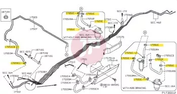 NISSAN 01558-00431 - CLAMP-HOSE