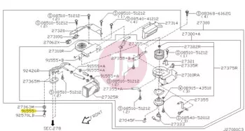 NISSAN 01558-00451 - CLIP