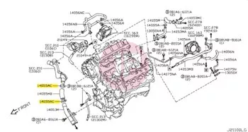 NISSAN 01558-00731 - CLAMP-HOSE