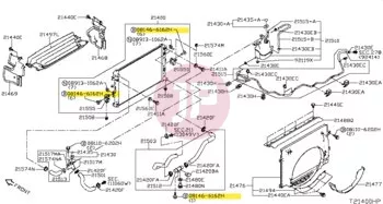 NISSAN 08146-6162H - Hatlapfejű csavar alátéttel