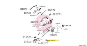 NISSAN 08146-6165G - BOLT HEX